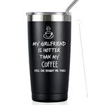 Boyfriend Gifts from Girlfriend,Anniversary or Birthday Valentine's Day Present Idea For Him From Girlfriend-My Girlfriend Is Hotter Than My Coffee