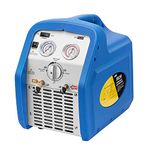 VIVOHOME 110-120V AC 60Hz 3/4HP Single Cylinder Portable Refrigerant Recovery Machine