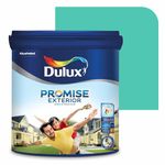 Dulux Promise Exterior Emulsion Paint (10L, Thai Teal) | Ideal for Exterior Walls | Smooth Finish | Anti-Peel & Anti-Crack | Long-Lasting Colors