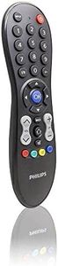 Philips SRP3011/10 Télécommande Universelle TV, Compatible Toutes Marques, avec Larges Touches, Configuration Rapide, Noir