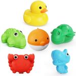SOPPYCID Tonoviviy Resuable Magnetic Water Balloons, Quick Fill Bath Toys,Self-Cleaning Water Balloons for Summer Toys and Parties, Pool Toys, and Bath Time (6PCS)
