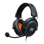 Fnatic REACT Gaming Headset for Esports with 53mm Drivers, Metal Frame, Precise Stereo Sound, Broadcaster Detachable Microphone, 3.5mm Jack [PC, PS4, PS5, XBOX ONE, XBOX SERIES X]