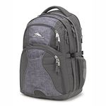 High Sierra Swerve Laptop Backpack, Slate/Woolly Weave