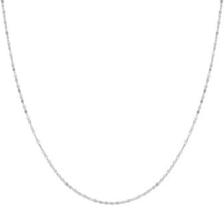 SHOP LC DELIVERING JOY 950 Platinum Link Chain Necklace for Women Jewelry Size 22" 2.90 Grams Birthday Christmas Gifts