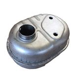 GardenPal Muffler Fits Honda GX100/GCV135 GCV160 Replaces OEM 18310-ZM0-000, Compatible with Cub Cadet LS25CC Log Splitter CC109 Push Walk Behind Mower CC439 CC949 CC469 LS27T Log Splitter LS27