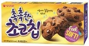 Orion Korean Moist and Chewy Chocolate Chip Cookie 120g (Pack of 6)