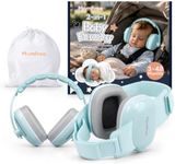Momfree 2-in-1 Baby Ear Muffs Noise Protection Blue - 25dB Sound Reduction