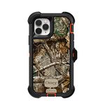 OtterBox iPhone 11 Pro Defender Series Case - REALTREE EDGE (BLAZE ORANGE/BLACK/RT EDGE GRAPHIC), Rugged & Durable, with Port Protection, Includes Holster Clip Kickstand