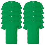 Gildan Adult DryBlend Sports T-Shirt_Electric Green_2XL (Pack of 10)