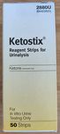 Bayer Ketostix, Reagent Keton Strip - Test Your Urine for Ketones - 50/Pack, 100/Pack, 300/Pack, 1200/Case (50/Pack)