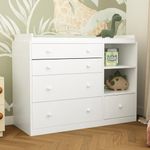Timechee Changing Table Dresser, Ba
