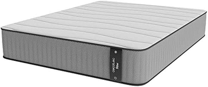 Cecotec Colchón Híbrido Flow 6990 Hybrid 135x190. Multicapa, Núcleo de Muelles Ensacados SpringCore y Viscoelástica ViscoCare, Altura 28 cm, Firmeza Medio Alta, SeparateMuv & BreathSoft