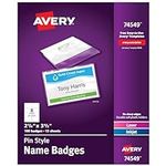 Avery Customizable Name Badges with