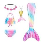 Mermaid Tails Swimsuit for Girls Sw