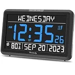 DreamSky Digital Clock with Date an
