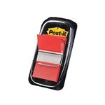 Post-it I680-1 Index 1 dispenser with 50 adhesive strips (25.4 x 43.2 mm) red, 1 piece