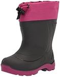 Kamik Boys Snobuster1 Snow Boot, Charcoal Magenta, 13 Little Kid US