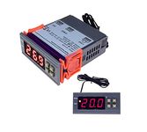 MH1210W 90-250V 10A 110V 220V Digital Temperature Thermostat Regulator Controller -50~110 Celsius Heat Cool Control NTC Sensor