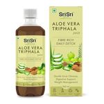 Sri Sri Tattva Shuddhta Ka Naam | Aloe Vera Triphala Juice | Better Digestion | Healthy Skin | Natural & Herbal | No Added Sugar | 1 L Each (Pack of 3)