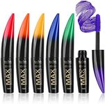 MKNZOME 6 Colours Coloured Mascara,