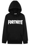 Fortnite Official Hoodie Sweatshirts for Boys Fortnight Geek Gifts Perfect , 7-8 Years, Black