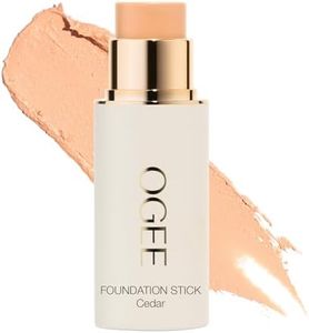 Ogee Sculpted Complexion Foundation Stick (Cedar 1.20C - Fair, Pink-Beige Undertones) Full Coverage Foundation Makeup - Instantly Balance & Even Complexion - 70% Organic Ingredients