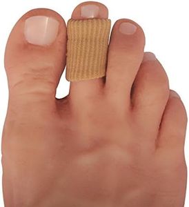 Dr. Frederick's Original Fabrigrip Toe Protectors - 2 Multiple-Use Pieces - Toe Covers to Prevent Blisters, Cushion Bunions, & More