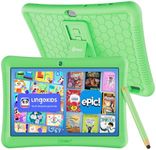 Contixo Kids Tablet K102, 10-inch HD, ages 3-7, Toddler Tablet with Camera, Parental Control, Android 10, 32GB, WiFi, Learning Tablet for Children with Teachers Approved Apps and Kid-Proof Case, Green