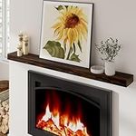 Fireplace Mantel | 60" W Wood Float