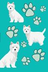 West Highland White Terrier Dog Training Log Book: Puppy Obedience Journal For Pet Owners And Service Dog Instructors With Dog Medical Record Vaccine Tracker