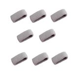 Lyxtiorn Pack-of-8 Duvet Clips, Upgraded Non-Slip Duvet Cover Clips to Keep Duvet in Place, Comforter Quilt Gripping Holder Fixator Without pins (Gray)