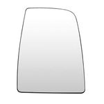 Aramox Side Mirror Glass,Auto Right Side Wing Mirror Glass Replacement ABS + Glass Fit for Ford Transit MK8 2014-ON OE:1823994