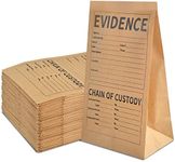 25 Pack Paper Evidence Bags 9.45 * 