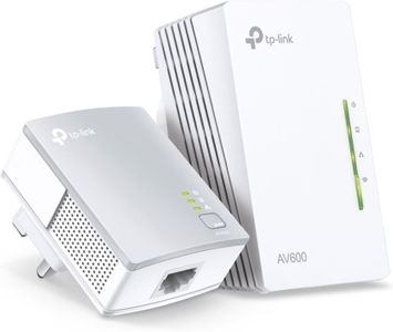 TP-Link AV600 Powerline WiFi Extender – Ethernet Adapter Plug & Play
