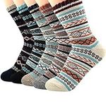 Zando Womens Wool Socks Winter Thic