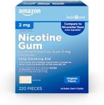 Amazon Basic Care Uncoated Nicotine