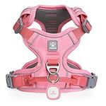 Pawaii Dog Harness, Dog Harness Small Dog, Anti Pull Dog Harness, Dog Harness No Pull, Front Clip Adjustable Soft Padded Pet Vest Harness with Easy Control Handle and ID Tag