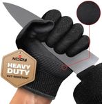 NoCry Professional Cut Resistant Work Gloves for Men and Women with Firm Grip and Waterproof Palms — Cut Resistant Gloves with Touchscreen Tips & Reinforced Thumb — Cutting Gloves or Anti Cut Gloves