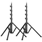 TARION 2PCS Studio Light Stand 180cm Photographic Lighting Tripod Stand Foldable Photo Stand Boom Aluminum Professional Lighting Stand for Photography Reflector Umbrella Softbox Ring Light FLS-18