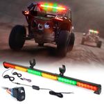 Xprite 36" Offroad Rear Chase LED Strobe Light bar, All in One w/Turn Brake Reverse Light for Can-Am, ATV, UTV, Yamaha, Side by Side and Off Road Vehicles - RYGYGR