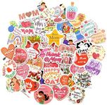 Mothers Day Decor Scrapbook Stickers Girls Stickers Small Stickers Vinyl Stickers Best Mum in The World Craft Stickers Vision Board Stickers Mother Day Stickers for Card Making Mum Stickers