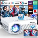 Projector with WiFi and Bluetooth, 