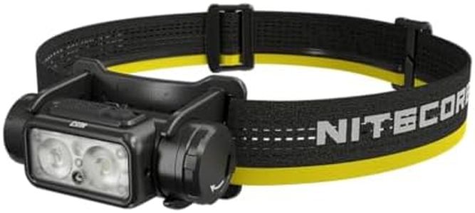 Nitecore NU53-1800 Lumens USB-C Red and White Light Built-in Battery