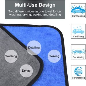 URAQT Microfibre Cleaning Cloths, 6-Pack – Lint-Free, Super Absorbent, 40x30cm