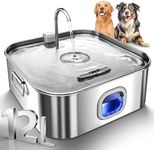 Dog Water Fountain Stainless Steel,