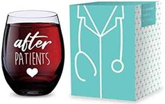 Stemless Wine Glass for Nurses and Doctors (After Patients) Made of Unbreakable Tritan Plastic - 16 ounces