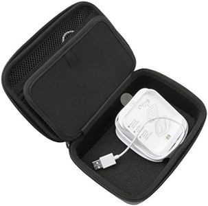 CASEMATIX Portable Card Reader Case Compatible with Square Contactless Dock and Chip Reader Scanner Holds Dock, Chip Reader, USB Cables and Small Accessories, Case Only