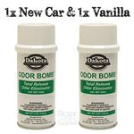 2 X Dakota Odour Bomb - 1x NEW CAR and 1x VANILLA Car Air Freshener