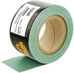 Dura-Gold Premium - 1500 Grit Green Film - Hook & Loop Backing Longboard Continuous Sandpaper Roll, 2-3/4" Wide, 12 Yards Long - For Automotive Detailing, Fine Color Sanding, Long Board Sander Blocks