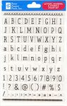 Letters, Numbers, & Symbols Clear Stamp Set (84 individual stamps)